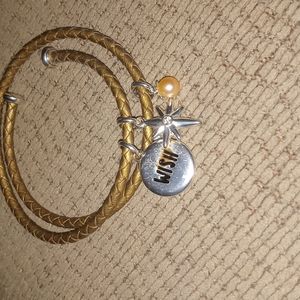 Wish Leather wrap bracelet